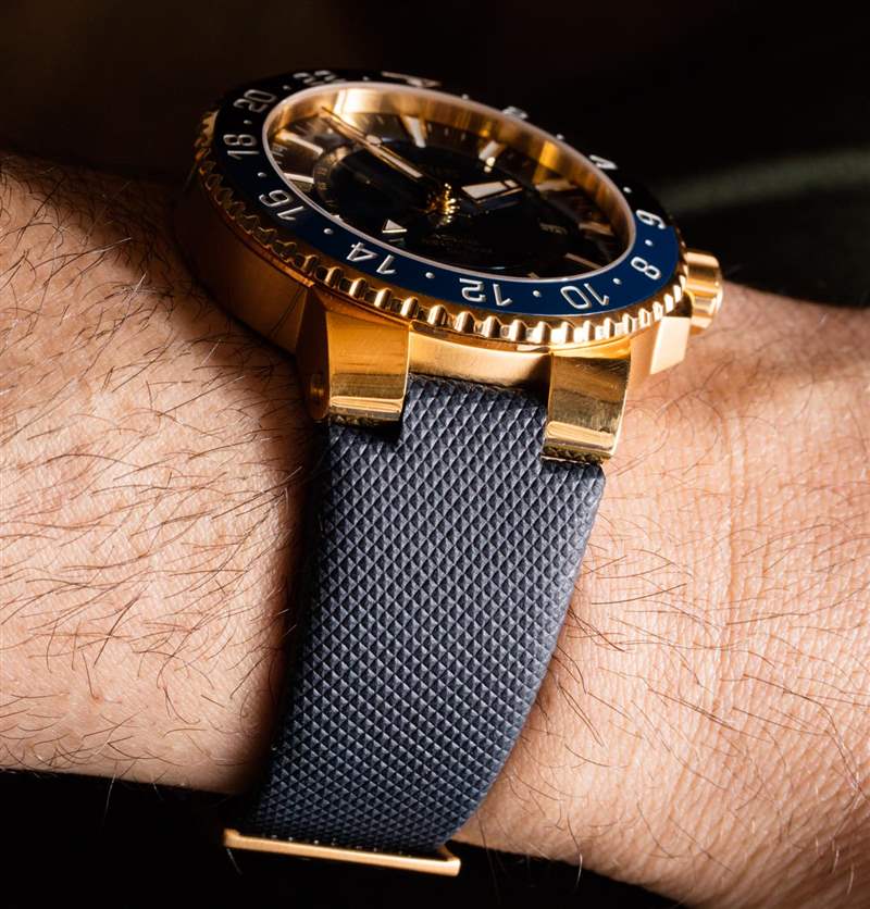 Oris Carysfort Reef 限量版 18k 金腕表-復刻表