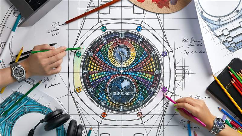 與愛彼和 Wristcheck獨家設(shè)計您自己的皇家橡樹-復(fù)刻表