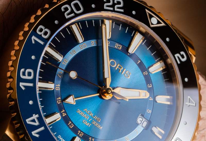 Oris Carysfort Reef 限量版 18k 金腕表-復刻表