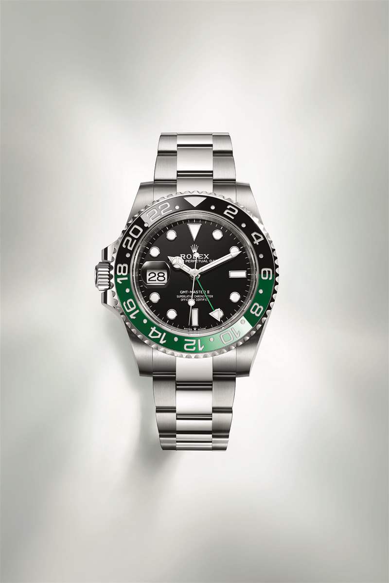 隆重推出勞力士GMT-Master II Ref.?126720VTNR:帶綠色和黑色邊框的左手型號-復刻表