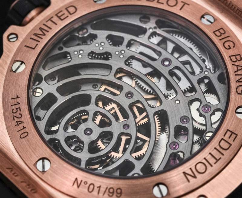 宇舶Big Bang陀飛輪5天動力儲存指示器腕表上手操作-復(fù)刻表