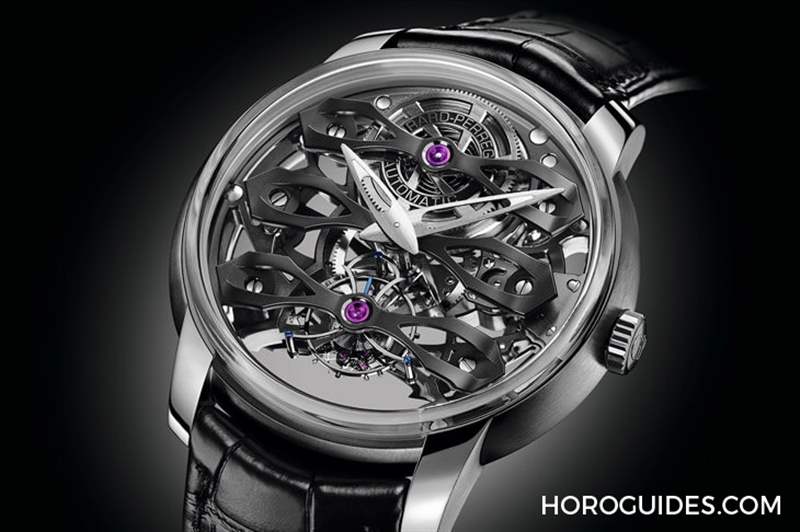 通透視感加雙面表橋芝柏表鏤空三鈦橋陀飛輪Neo Tourbillon Skeleton-復(fù)刻表