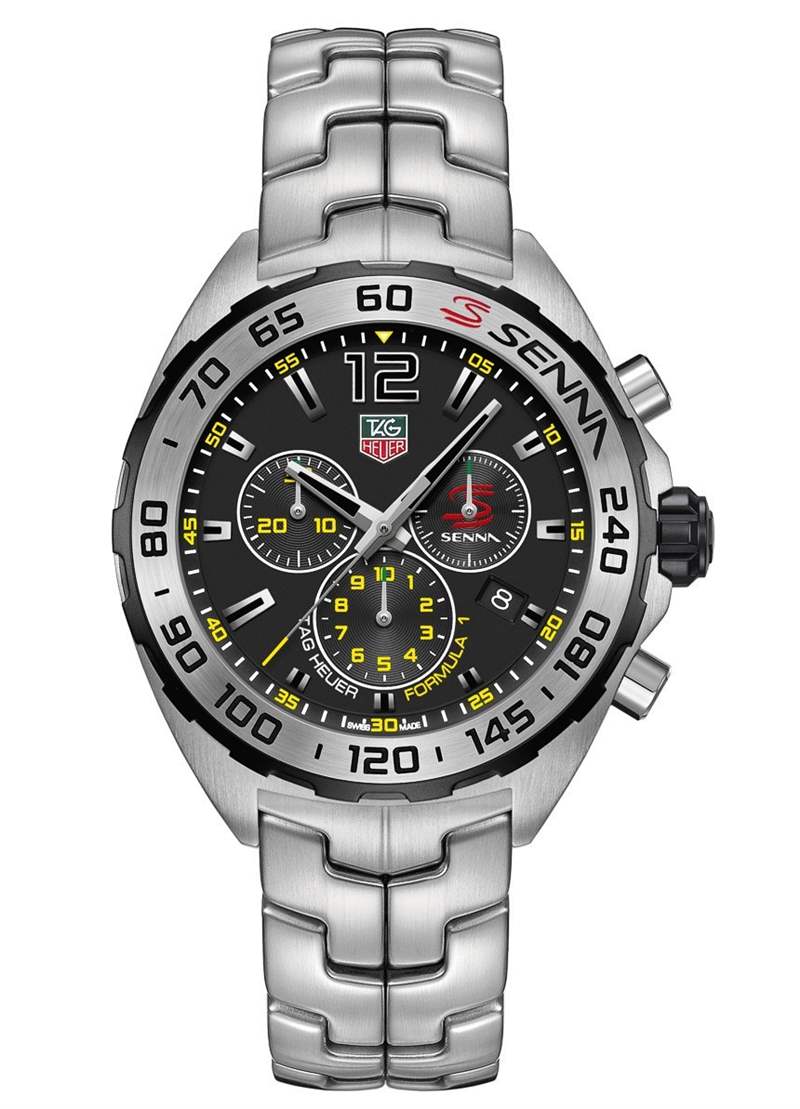 泰格豪雅Ayrton Senna腕表以全新款式復(fù)活-復(fù)刻表