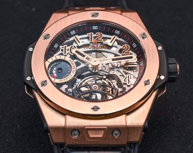 宇舶Big Bang陀飛輪5天動力儲存指示器腕表上手操作-復(fù)刻表