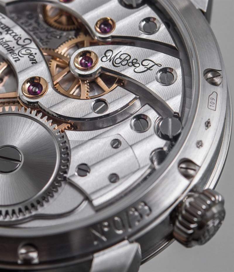 MB&F Legacy Machine 1鉑金腕表配藍色表盤-復刻表