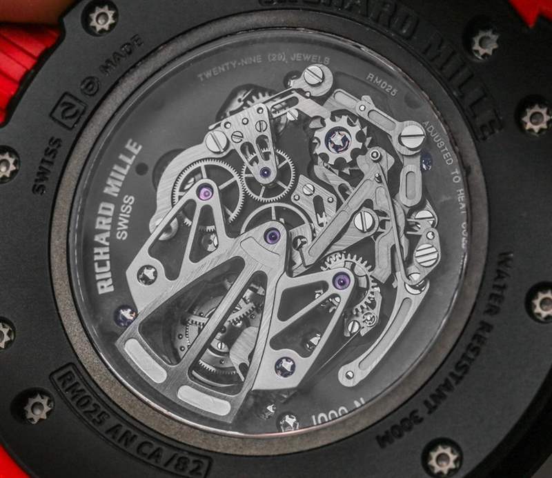 理查德米勒RM 025陀飛輪計時潛水表-復刻表