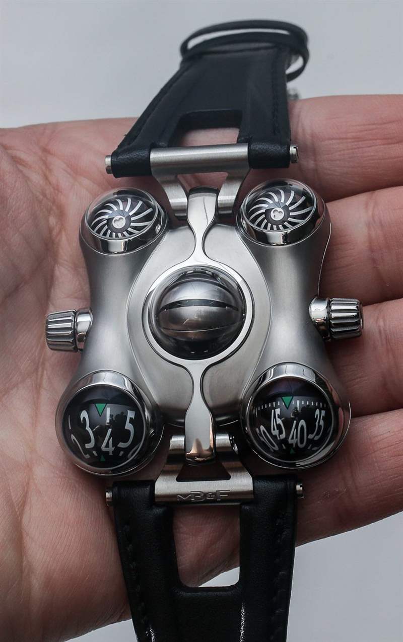 MB&F HM6太空海盜腕表上手亮相-復(fù)刻表