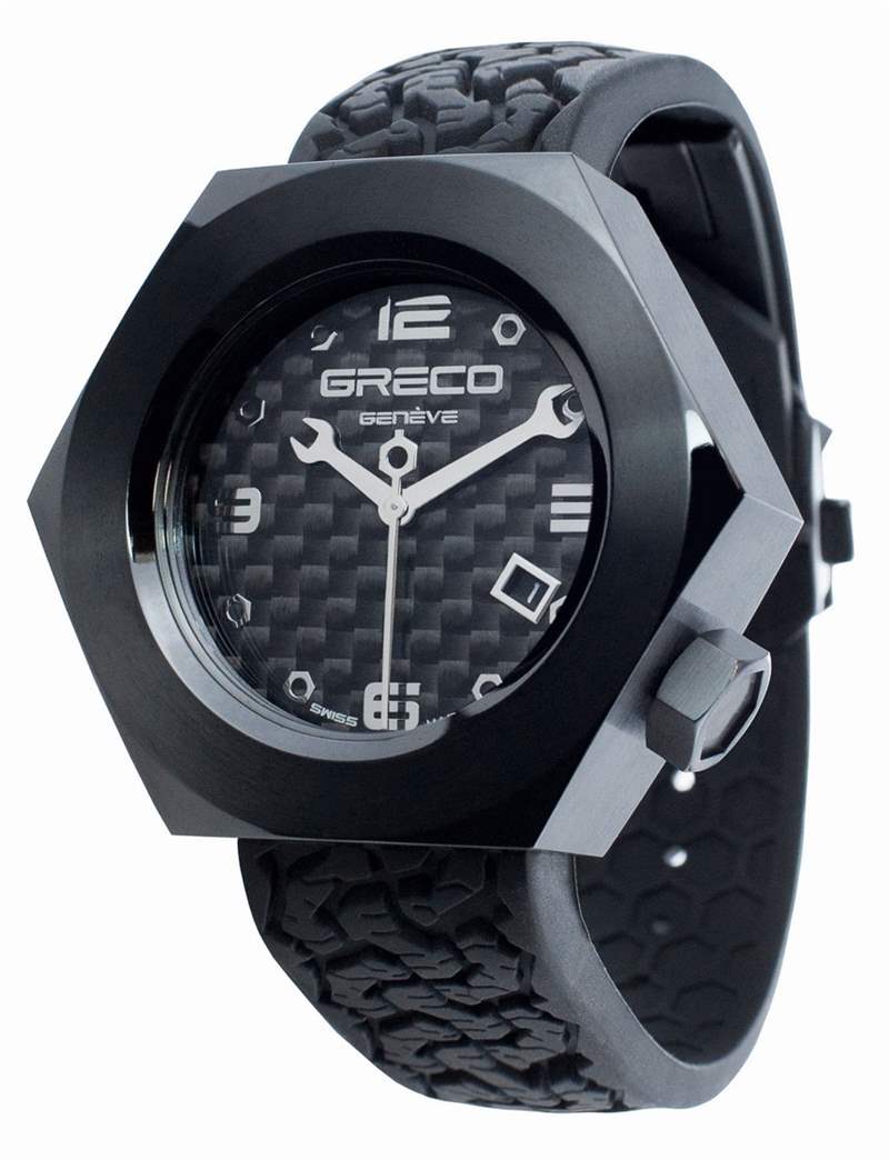 Greco六角螺母手表適用于真正的齒輪頭-復刻表