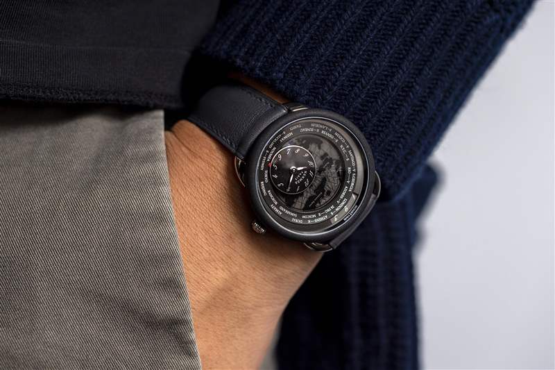 推出愛馬仕Arceau Le Temps Voyageur雙時區腕表,鼓勵您走出家門-復刻表