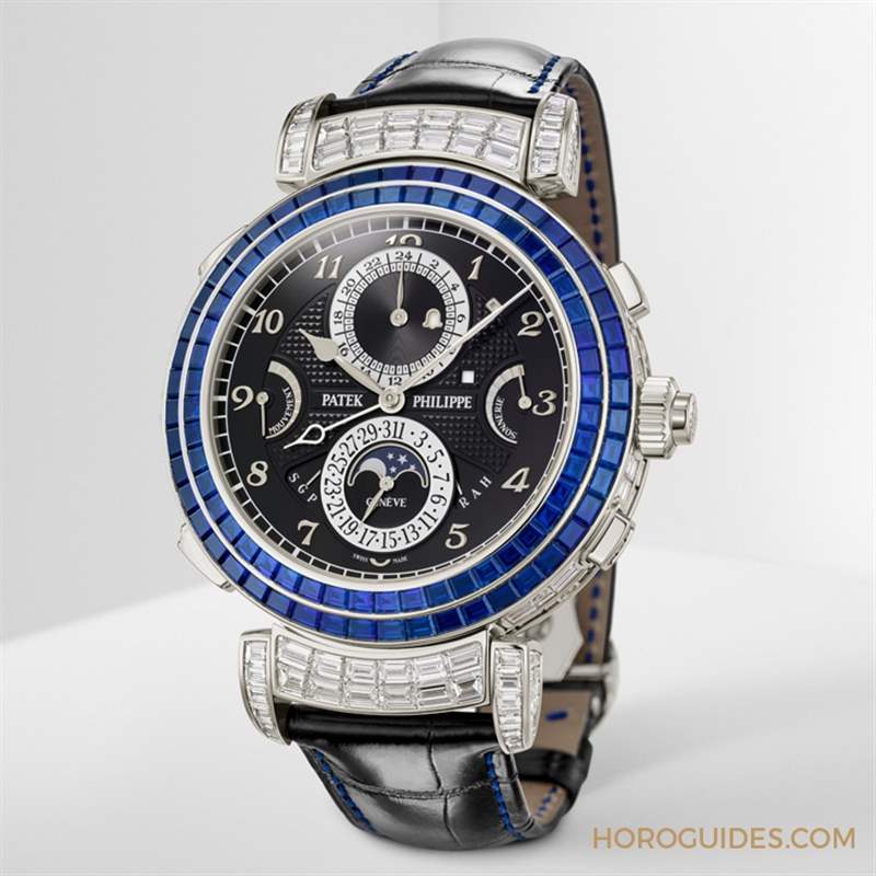 PATEK PHILIPPE - 表王旗艦級經典表款寶石滿鑲亮相｜百達翡麗Ref. 6300大師報時腕表與Ref. 5271萬年歷計時碼表