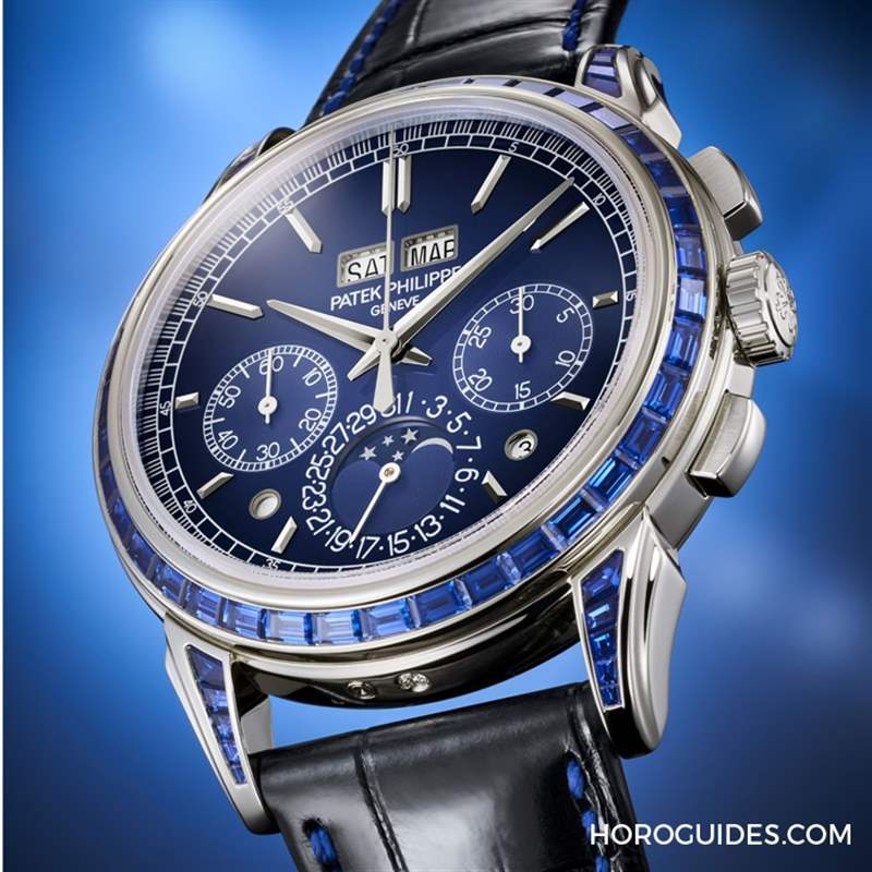 PATEK PHILIPPE - 表王旗艦級經典表款寶石滿鑲亮相｜百達翡麗Ref. 6300大師報時腕表與Ref. 5271萬年歷計時碼表