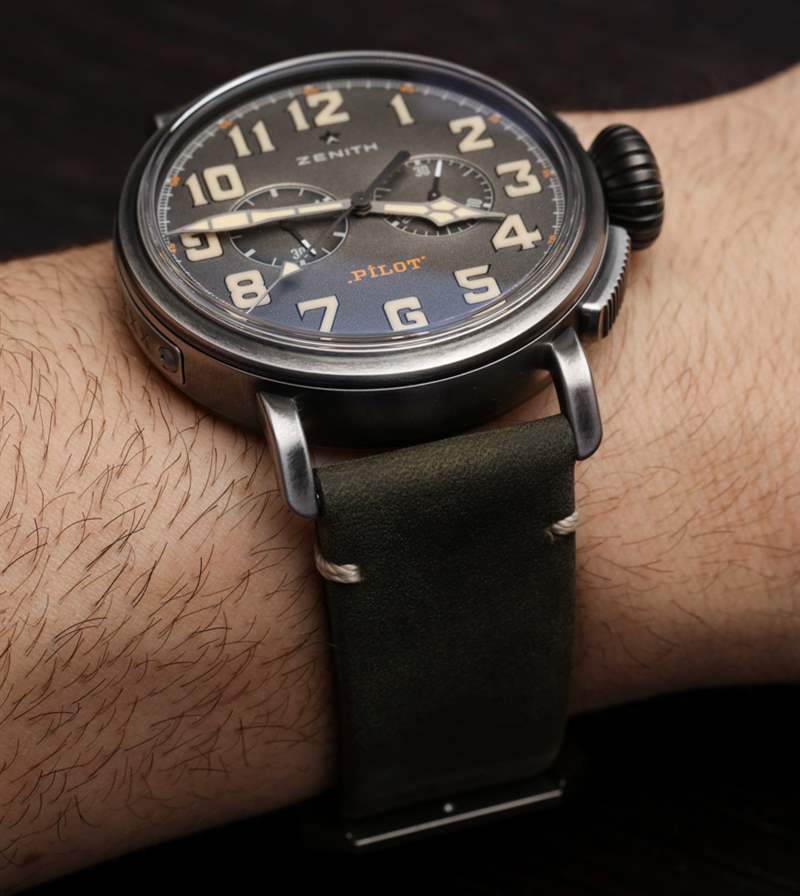 真力時Zenith Heritage Pilot Ton-Up手表-復刻表