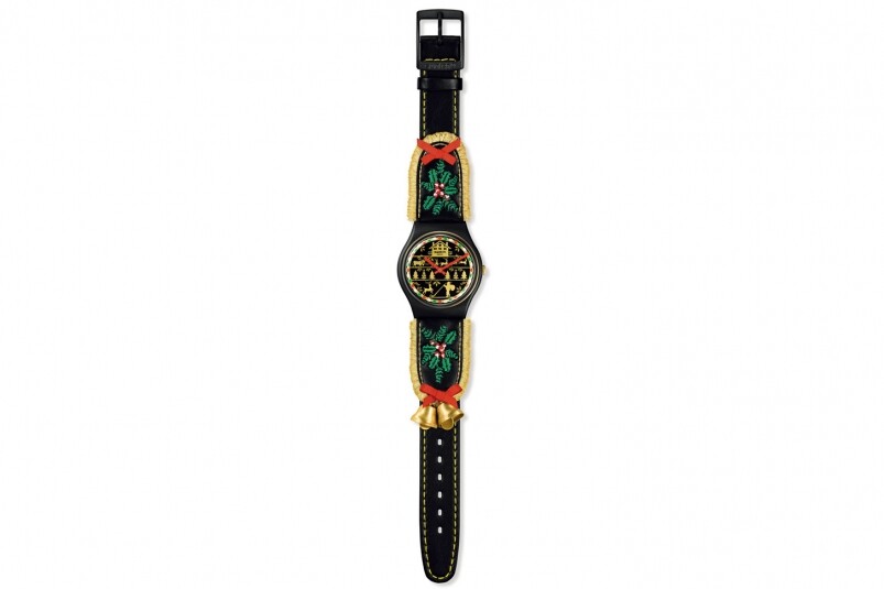 最有圣誕氣氛的腕表：Swatch Golden Merry-復(fù)刻表
