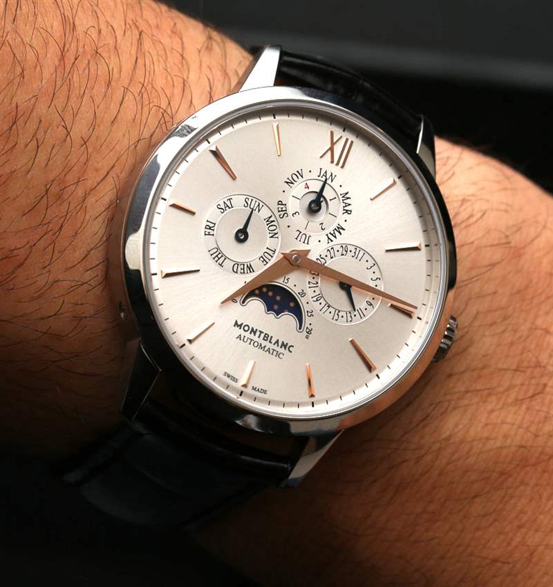 萬寶龍Meisterstuck Heritage萬年歷腕表-復(fù)刻表