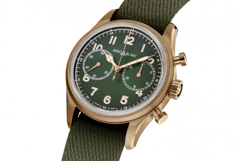 Montblanc 1858 Chronograph Automatic Chronograph Limited Edition 價(jià)錢介紹 熱門銅表入手推介|與別不「銅」的復(fù)古味道-復(fù)刻表