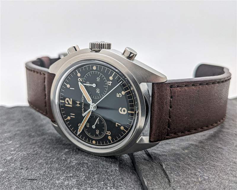 手表評論:漢密爾頓卡其飛行員先鋒機械計時碼表-復刻表