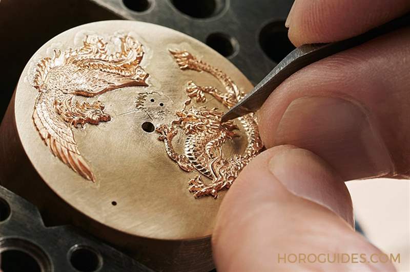 龍鳳戲珠,江詩丹頓Traditionnelle陀飛輪腕表-復刻表