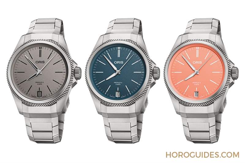 ORIS ProPilot X Calibre 400 │ 超質(zhì)感三色逗-復(fù)刻表