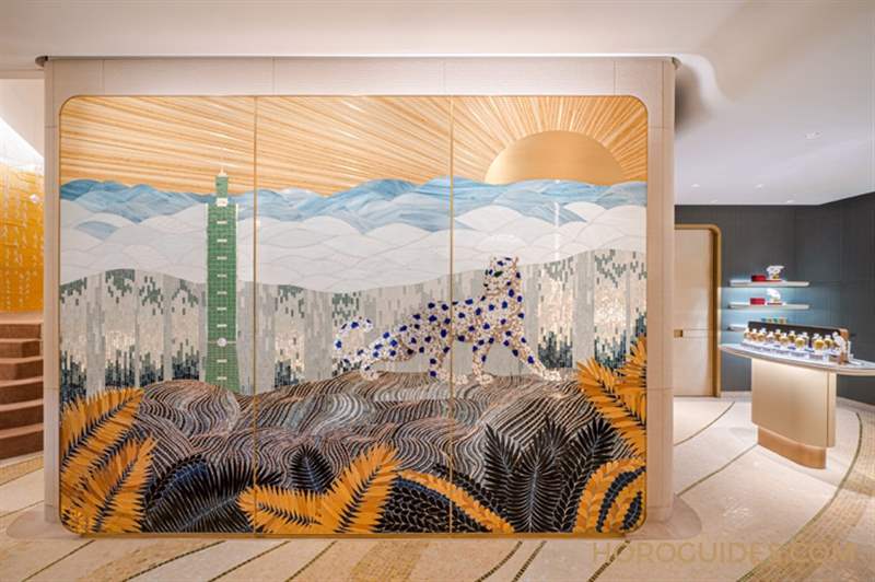 隱身在至高地標(biāo)里的世外桃源，Cartier臺北101旗艦店-復(fù)刻表