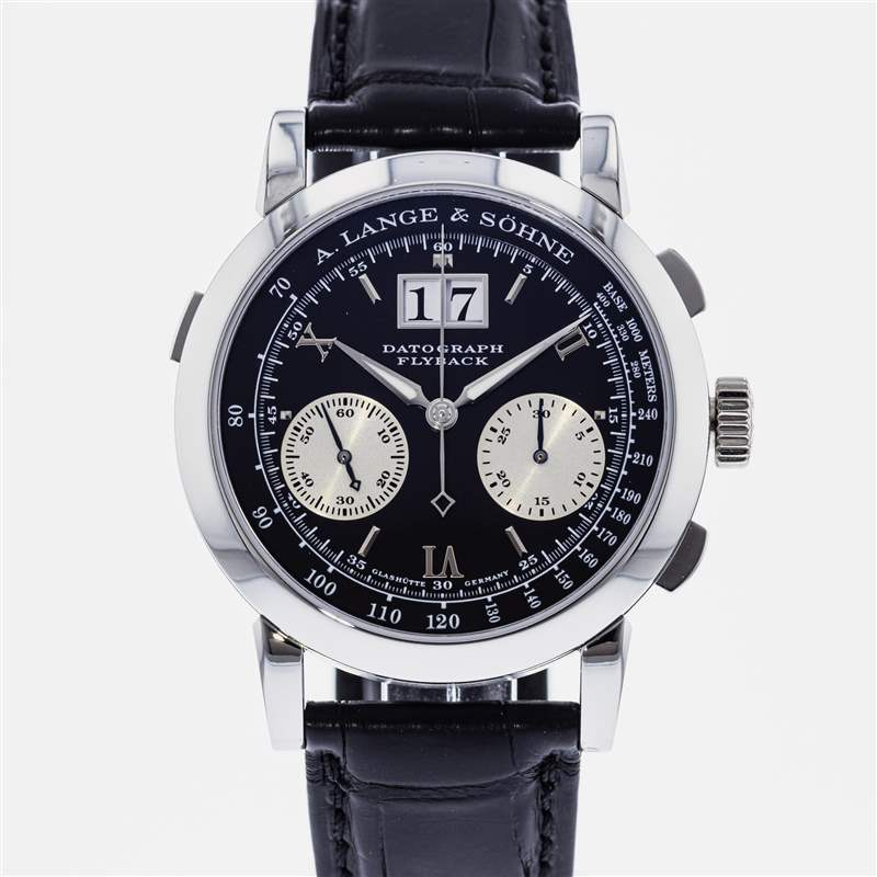 A. Lange & S?hne Datograph Flyback Ref. 的士兵形象。 403.035