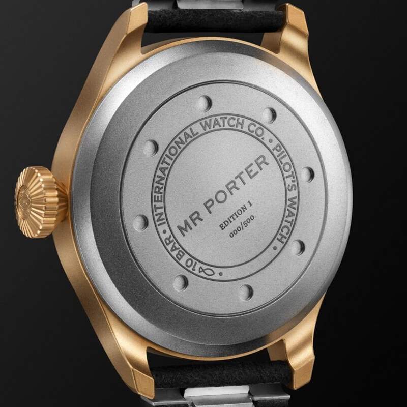 IWC Big Pilot's 43 Mr Porter 價錢介紹 萬國大飛Big Pilot's 43 Mr Porter Edition 1|型格青銅飛行表-復刻表