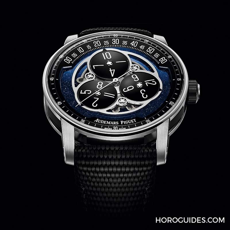 猶如一道優(yōu)美謎題的古老顯時(shí)機(jī)制｜愛彼CODE 11.59系列星輪腕表，再現(xiàn)「時(shí)間漫游」功能-復(fù)刻表