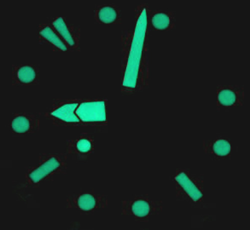 Seiko Lume on snzf171k1 watch 精工SNZF17K1“海膽”黑水鬼腕表-復刻表