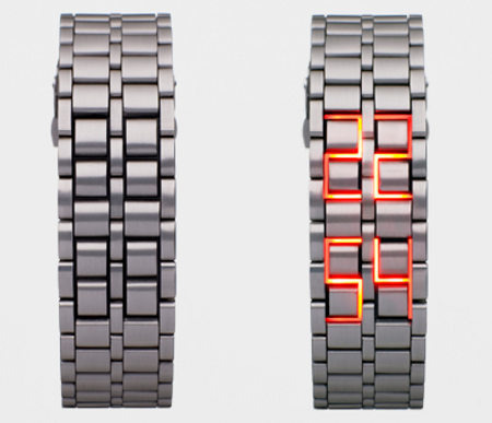 100%的LED概念手表是噱頭？-復刻表