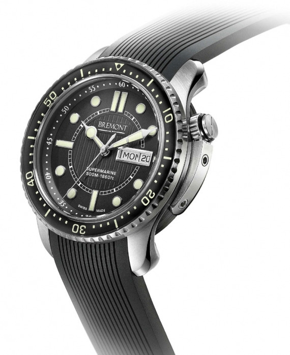 bremonet-supermarine-watch-black 布里蒙特超級海軍500腕表:年輕品牌的第一位潛水員-復刻表