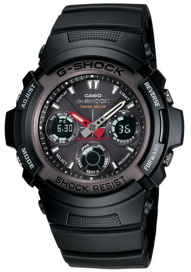 awg101-1aL 熊格里爾斯堅持卡西歐:在當前男人與狂野季節中穿著G沖擊-復刻表