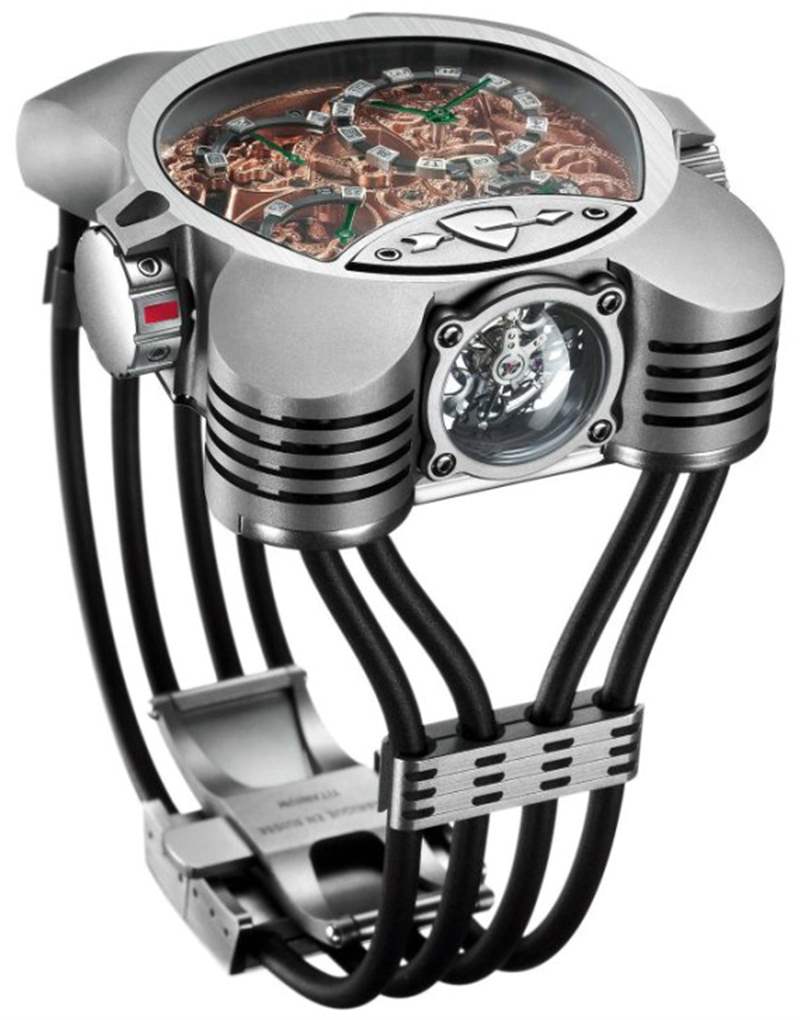 拉克利夫溫度手表Confrerie Horlogere La Clef du Temps陀飛輪腕表-復刻表