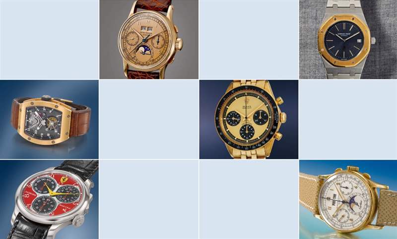 年度最強(qiáng)! 2022國(guó)際拍賣成交價(jià)TOP 20名表拍品：Part 1( TOP 11~20 )