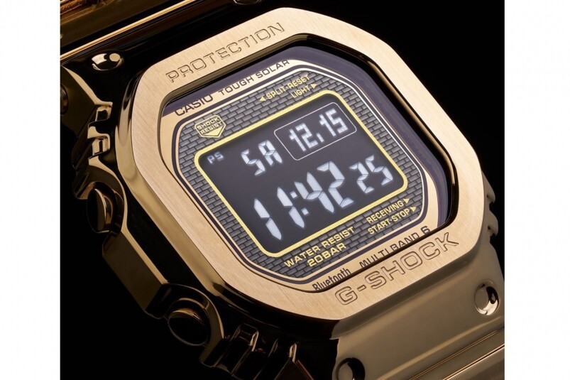 G-Shock GMW-B5000GD-9 金屬感加持|5款人氣Casio G-Shock GMW-B5000腕表推介-復(fù)刻表