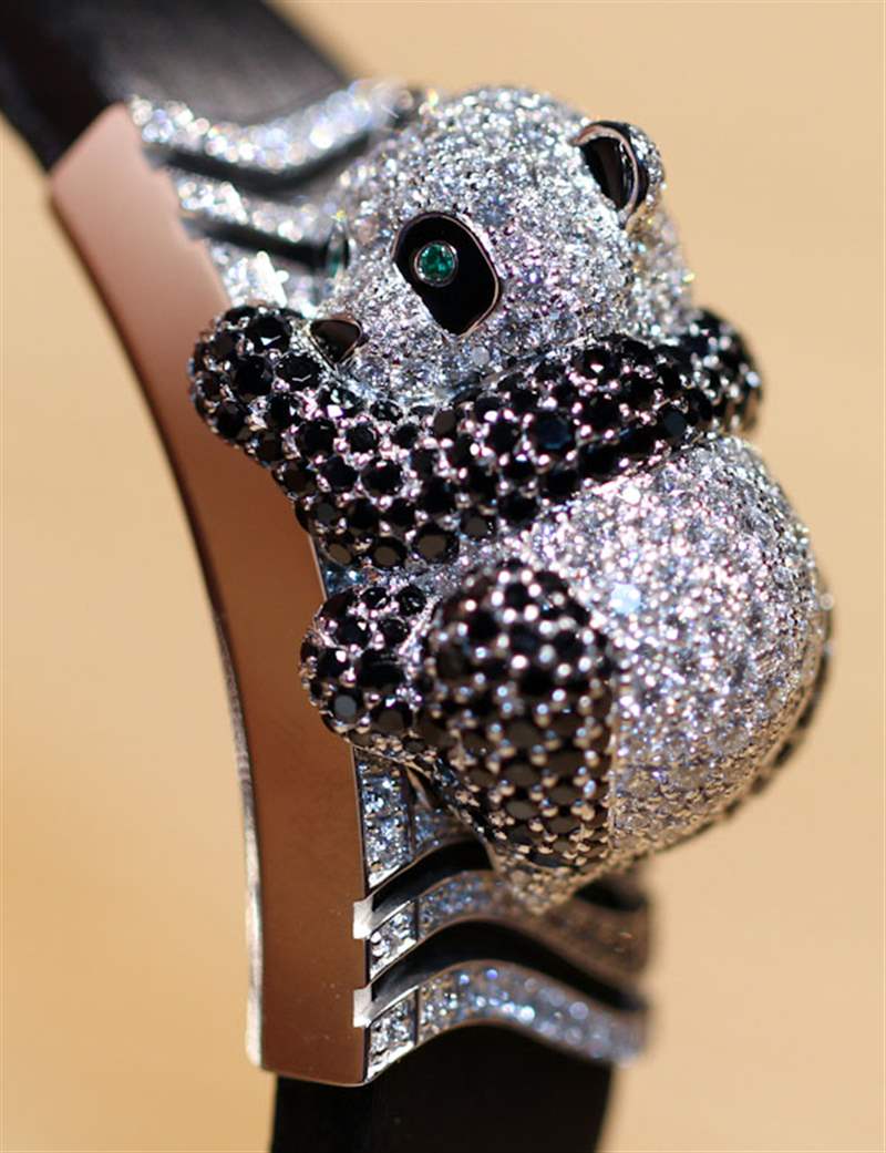 卡地亞 Secret Panda 手表 5 卡地亞秘密熊貓手表-復刻表