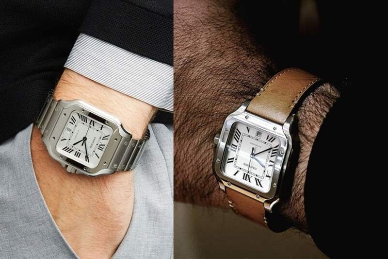 cartier Santos 卡地亞6款Santos手表推介|卡地亞的紳士優(yōu)雅-復(fù)刻表