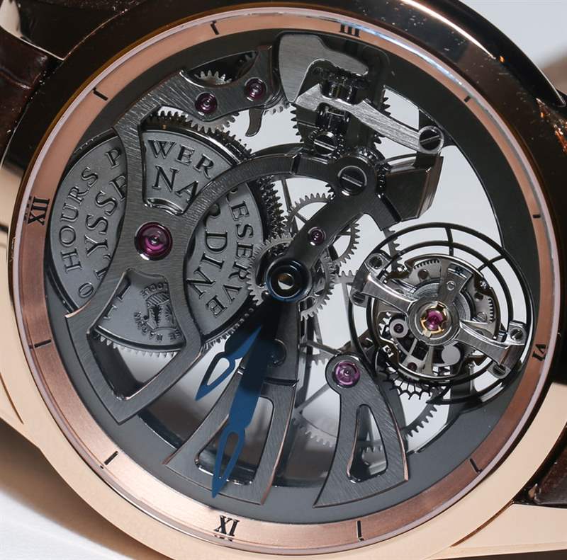 Ulysse Nardin鏤空陀飛輪自制腕表上手體驗-復刻表