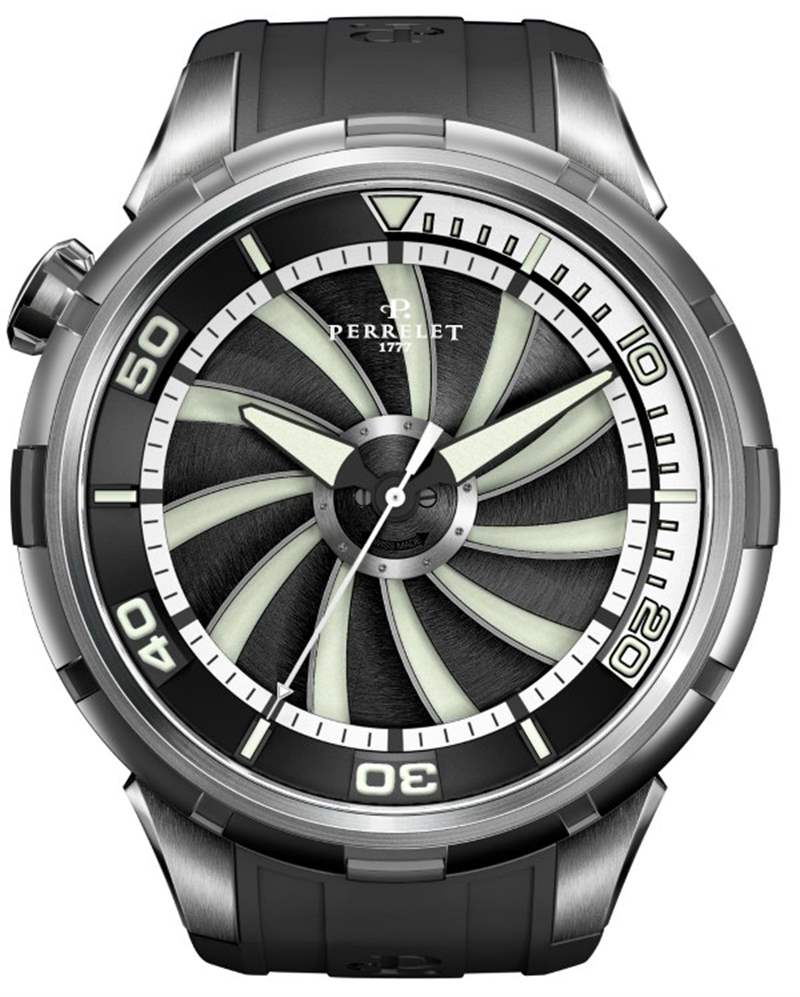 Perrelet渦輪潛水表-復(fù)刻表