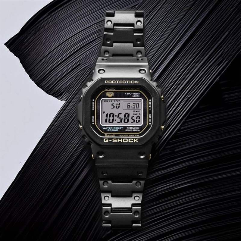 G-Shock GMW-B5000TB-1 金屬感加持|5款人氣Casio G-Shock GMW-B5000腕表推介-復(fù)刻表