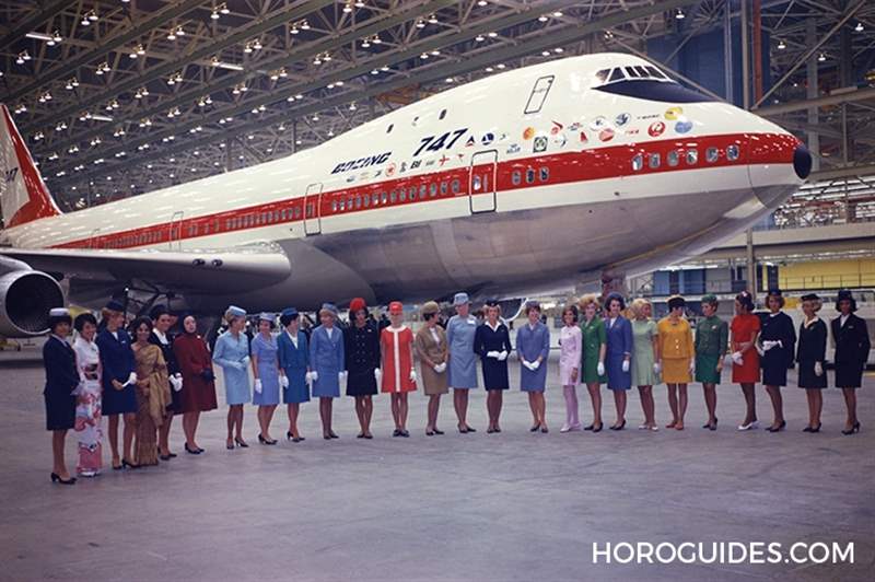 頌揚原始巨無霸噴射機,BREITLING Navitimer B01「波音747限量版」-復刻表