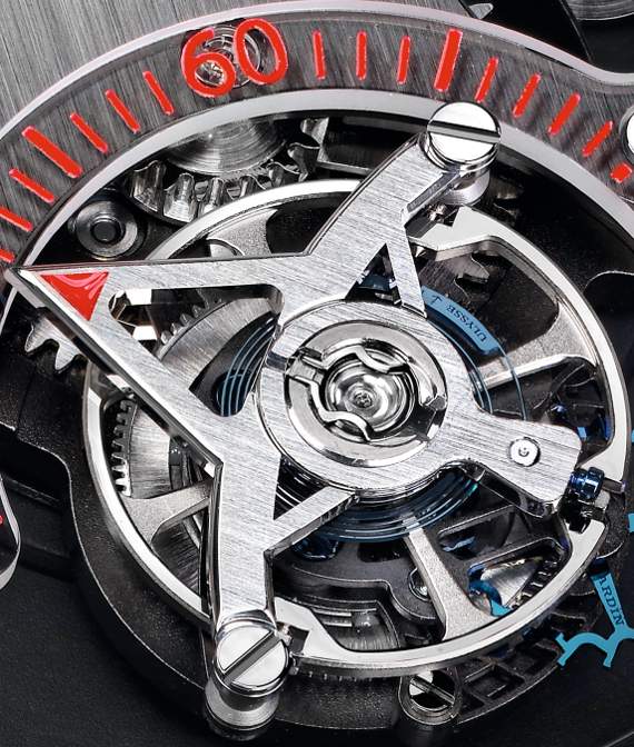 Agrandissement_Mouv_2 雅典表怪胎迪亞沃羅Freak Diavolo腕表-復(fù)刻表