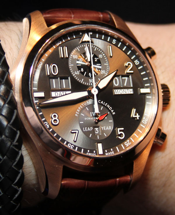 萬國噴火戰斗機計時碼表和萬年歷手表2012年動手實踐-復刻表