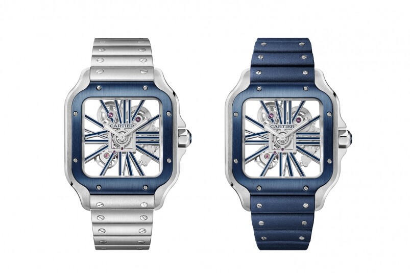 Santos de Cartier Skeleton Watch 卡地亞6款Santos手表推介|卡地亞的紳士優(yōu)雅-復(fù)刻表