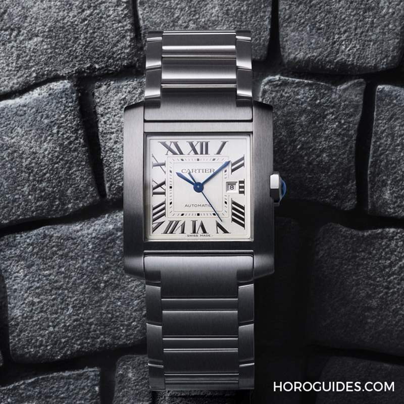 法國坦克回來了!Cartier Tank家族唯一鏈帶表款Tank Fran?aise改版回歸-復刻表