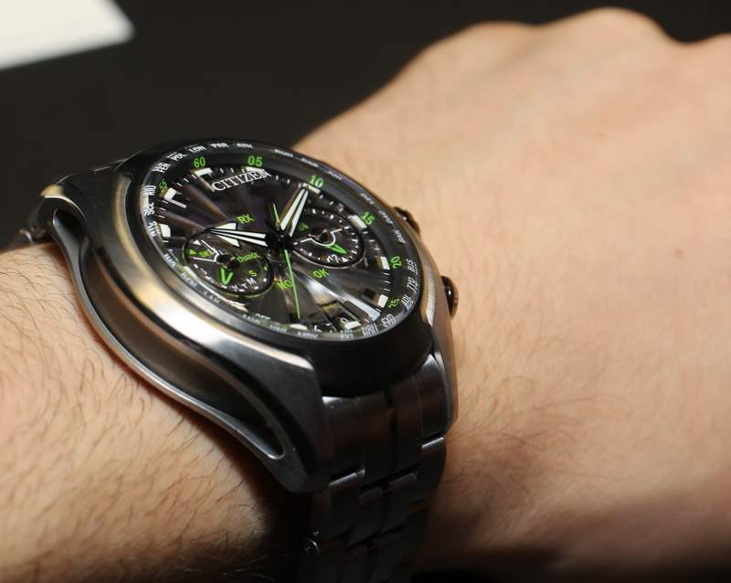 西鐵城光動(dòng)能衛(wèi)星波空氣GPS手表動(dòng)手實(shí)踐-復(fù)刻表