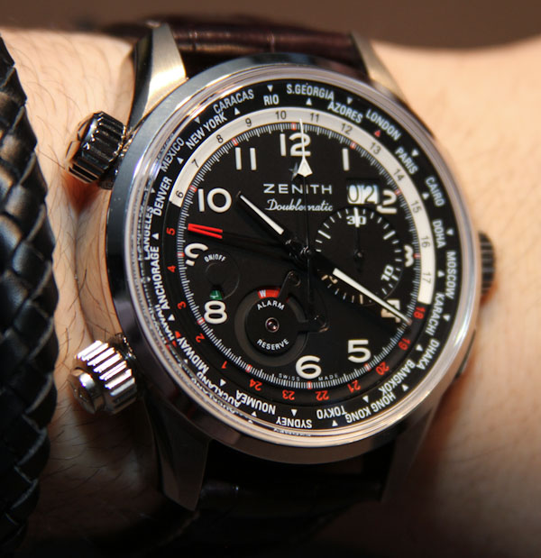 真力時 Pilot Doublematic 腕表 9