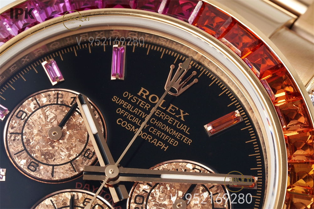 IPK廠勞力士4130彩虹迪后鑲鉆復(fù)刻版本做的怎么樣,值得入手嗎-復(fù)刻表