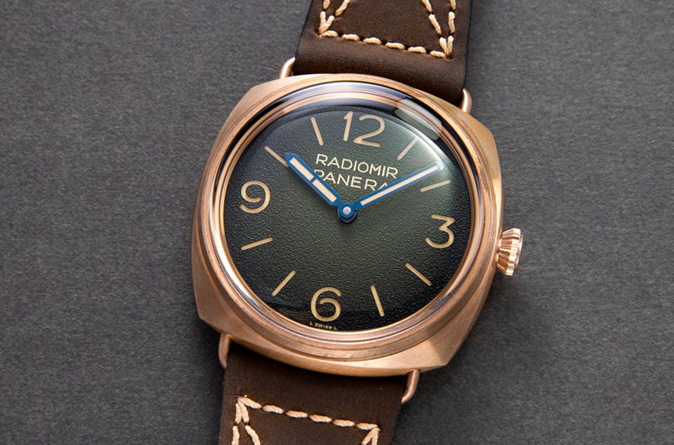 跳脫潛水表系列評點沛納海Radiomir青銅表吸引藏家的理由-復刻表