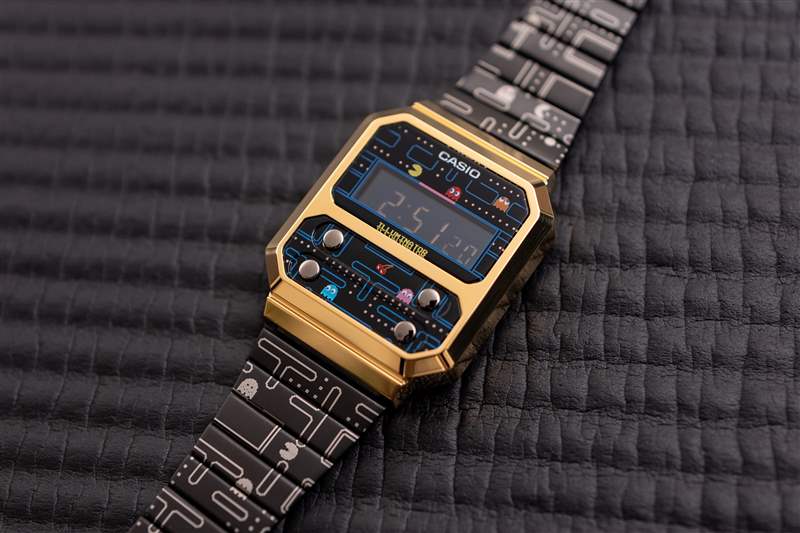 動手體驗Casio Vintage X Pac-Man A100WEPC-1B-復刻表