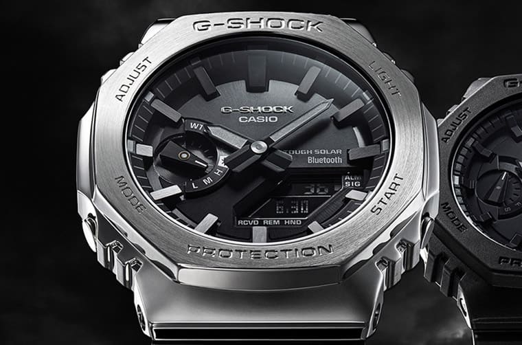 評點G-SHOCK“全金屬”農家橡樹GM-B2100運動表-復刻表