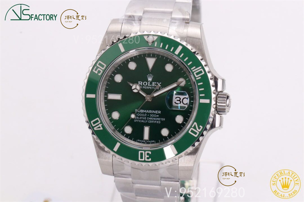 VS廠勞力士綠水鬼怎么能分辨,圈口細(xì)節(jié)做工好不好-復(fù)刻表